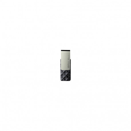 Silicon Power mälupulk Blaze B30 64GB USB Type-A, must