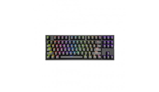 Genesis mehaaniline mänguriklaviatuur THOR 404 TKL juhtmega US Kailh Box Brown V2 RGB, must