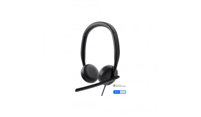 Dell | Kõrvaklapid | WH3024 | Sisseehitatud mikrofon | USB-C, USB-A | Must