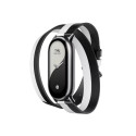 Xiaomi | Smart Band 8 Double | Black/White | PU coated leather