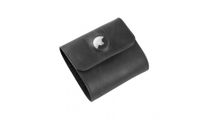 Fixed | Classic Wallet for AirTag | Apple | Genuine cowhide | Black | Dimensions of the wallet : 11 