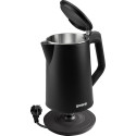 Gorenje | Kettle | K15DWBK | Electric | 2200 W | 1.5 L | Stainless steel | 360° rotational base | Bl