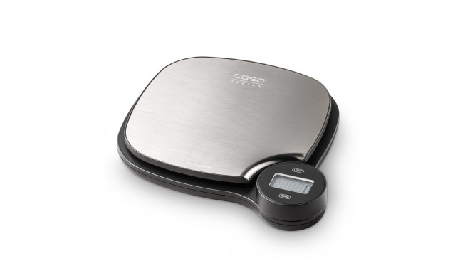 Caso | Kitchen EcoMaster Scales | Maximum weight (capacity) 5 kg | Graduation 1 g | Stainless Steel