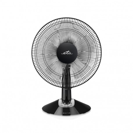 ETA lauaventilaator Zefir ETA160790010 45W läbimõõt 30cm 3-kiiruseline võnkumisfunktsioon, must
