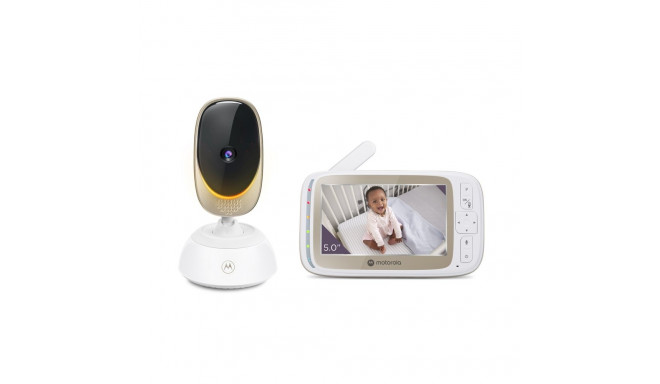 Motorola | Wi-Fi Video Baby Monitor with Mood Light | VM85 CONNECT 5.0" | 5" TFT color display with 