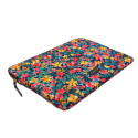 Casyx | Fits up to size 13 ”/14 " | Casyx for MacBook | SLVS-000023 | Sleeve | Canvas Flowers Dark |