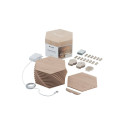 Nanoleaf Elements Wood Look Hexagons Starter Kit (13 panels) | Nanoleaf | Elements Wood Look Hexagon