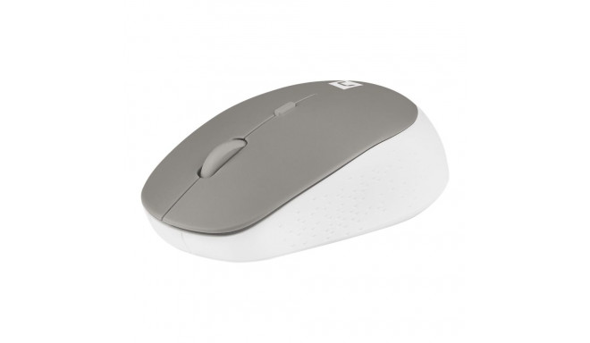 Natec | Mouse | Harrier 2 | Wireless | Bluetooth | White/Grey