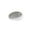 Natec | Mouse | Harrier 2 | Wireless | Bluetooth | White/Grey