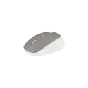 Natec | Mouse | Harrier 2 | Wireless | Bluetooth | White/Grey