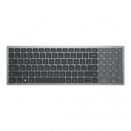Dell | Keyboard | KB740 | Keyboard | Wireless | Russian | Titan Gray