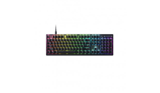 Razer | Deathstalker V2 | Black | Gaming Keyboard | Wired | RGB LED light | Cyrillic | Linear Optica