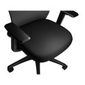 Genesis mm | Base material Nylon; Castors material: Nylon with CareGlide coating | Ergonomic Chair A