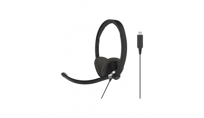 Koss | USB Communication Headsets | CS300 | Wired | On-Ear | Microphone | Noise canceling | Black