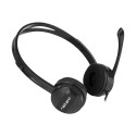 Natec | Canary Go | Headset | Wired | On-Ear | Microphone | Noise canceling | Black