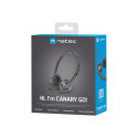 Natec | Canary Go | Headset | Wired | On-Ear | Microphone | Noise canceling | Black