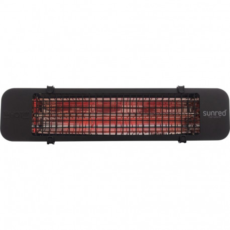 SUNRED RD-DARK-VIN25H tume vintage rippuv infrapuna soojendi 2500 W must IP44