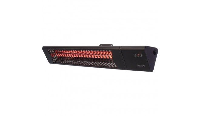 SUNRED | Heater | PRO25W-SMART, Triangle Dark Smart Wall | Infrared | 2500 W | Black | IP55