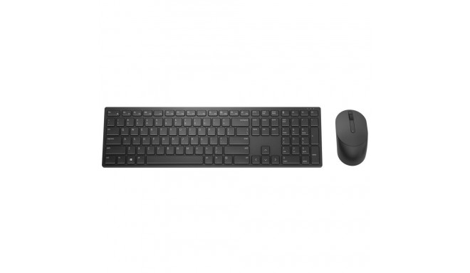 Dell | Pro Keyboard and Mouse (RTL BOX) | KM5221W | Keyboard and Mouse Set | Wireless | Batteries in