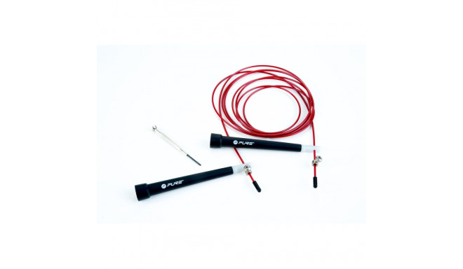 Pure2Improve | SpeedRope 285 cm | Black/Red