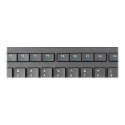 Natec | Keyboard | Discus 2 Slim | Standard | Wired | US | Black | USB 2.0 | 424 g | Numeric keypad