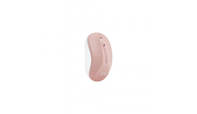 Natec Mouse, Toucan, Wireless, 1600 DPI, Optical, Pink-White | Natec | Mouse | Optical | Wireless | 