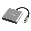 Natec Multi-Port Adapter, Fowler, USB-C, HDMI, USB 3.0 | Natec | USB-C Multiport Adapter | NMP-1607 