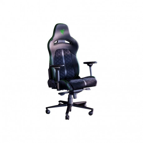 Razer Ergonomic Gaming Chair Enki EPU Synthetic Leather; Steel; Aluminium | Black/Green