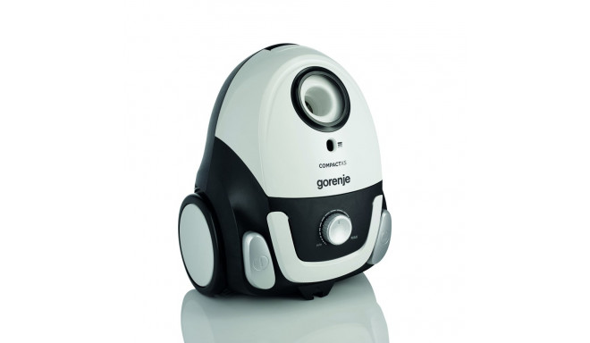 Gorenje | Vacuum cleaner | VCEA11CXWII | Bagged | 750 W | Operating radius 15 m | White