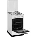 Simfer | Cooker | 4401SGRBB | Hob type Gas | Oven type Gas | White | Width 50 cm | Depth 55 cm | 49 
