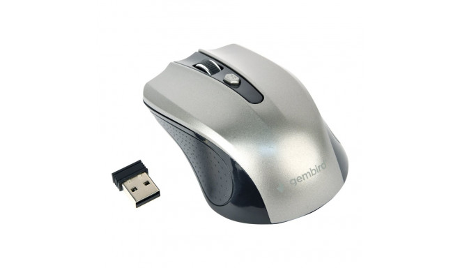 Gembird | Mouse | MUSW-4B-04-BG | Standard | Wireless | Black/ Space Grey