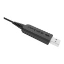 Koss | CS200 USB | Headphones | Wired | On-Ear | Microphone | Black