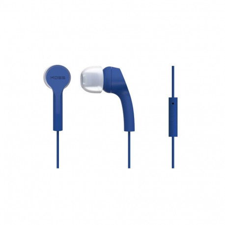 Koss | Headphones | KEB9iB | Wired | In-ear | Microphone | Blue