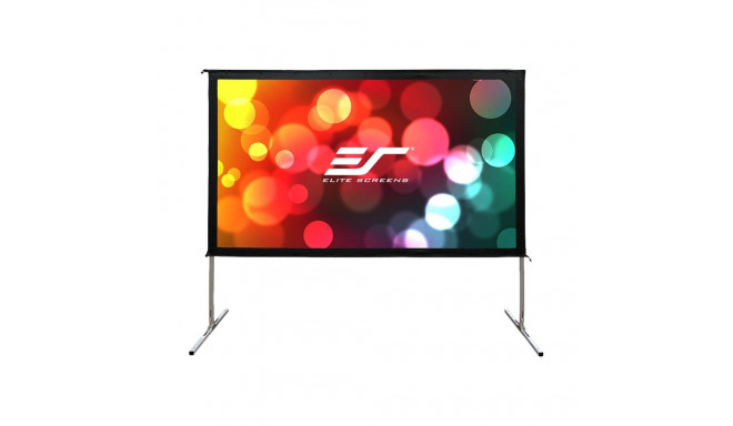 Elite Screens | Yard Master 2 Mobile Outdoor screen WV-Dual | OMS100H2-DUAL | Diagonal 100 " | 16:9 