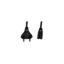 Cablexpert | Power cord (C7), VDE approved | Black Power plug type C