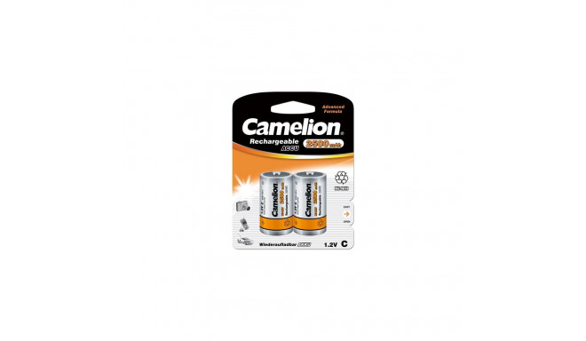 Camelion | C/HR14 | 2500 mAh | Rechargeable Batteries Ni-MH | 2 pc(s)