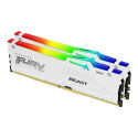 KINGSTON 32GB 6000MT/s DDR5 CL30 DIMM Kit of 2 FURY Beast White RGB EXPO