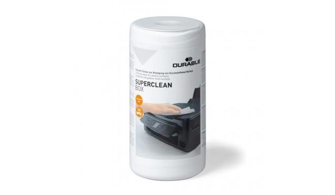 Puhastuslapid pindadele niisutatud DURABLE Superclean 100tk purgis