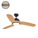 CEILING LAMP/FAN TUNIS LED CCT BL/WOOD