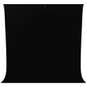 Westcott Kreukvrije Achtergrond Zwart (2,7 x 3m)