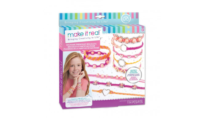 MAKE IT REAL DIY komplekt Sõpruse käevõrud Makramee