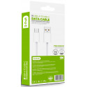 D-Fruit kaabel USB-A - USB-C 1m, valge (DF106)