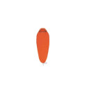 Sea To Summit Reactor Fleece Sleeping Bag Liner - Mummy W/ Drawcord- compact- orange