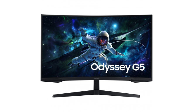 "81,3cm/32"" (2560x1440) Samsung Odyssey G5 S32CG552EU 16:9 QHD HDR10 Curved 1ms 165Hz HDMI DP Black