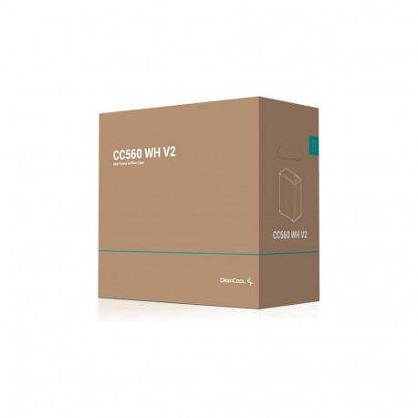 Deepcool CC560 V2 | White | Mid Tower | Power supply included No | ATX