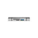 DIGITUS Dual Card Reader Hub USB-C / USB 3.0, OTG | Digitus | Card reader - USB 3.0/USB-C | DA-70886