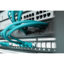 Digitus | 1U cable brush management panel open brush | DN-97661 | Black | The Cable Brush Management