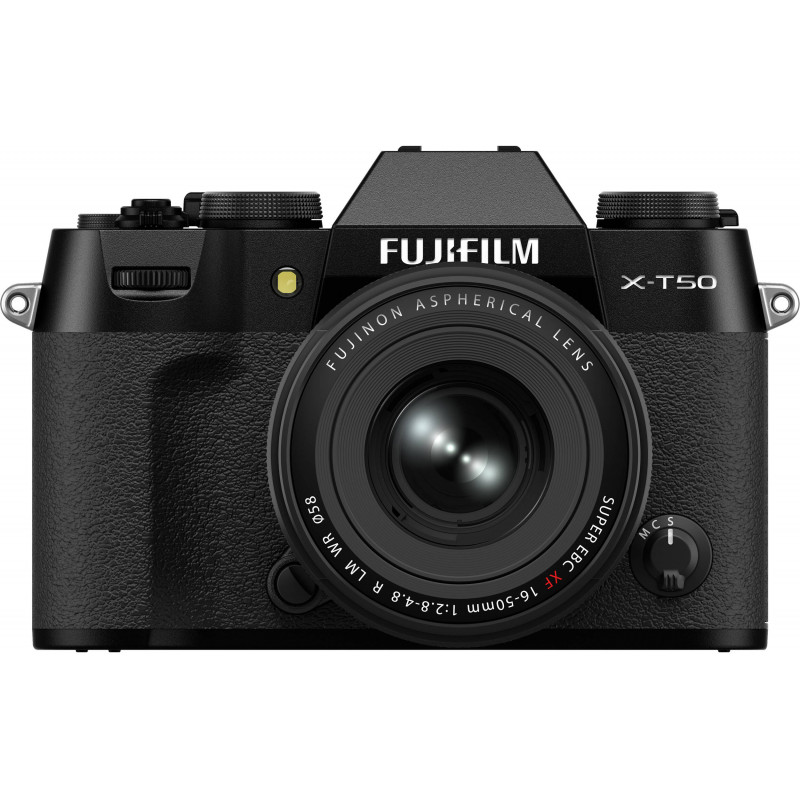 Fujifilm X-T50 + 16-50mm, must