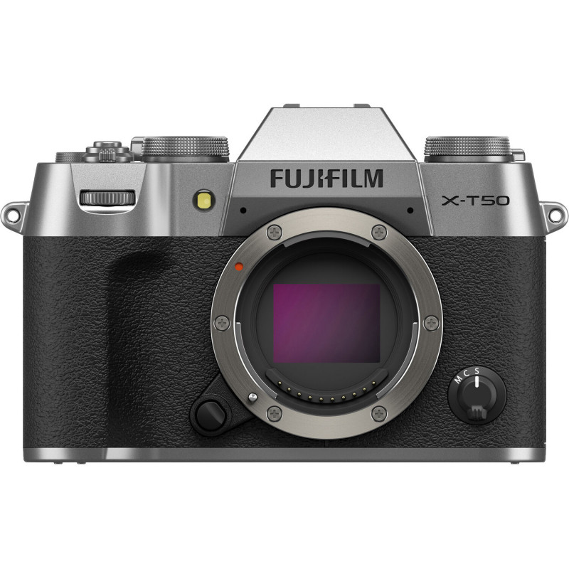 Fujifilm X-T50 kere, hõbedane