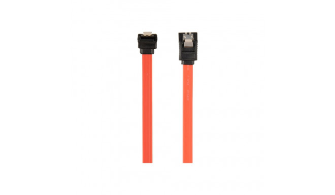 GEMBIRD CC-SATAM-DATA90-0.1M Gembird Serial ATA III 10 cm Data Cable with 90 degree bent, metal clip